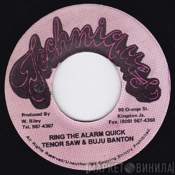 & Tenor Saw  Buju Banton  - Ring The Alarm Quick