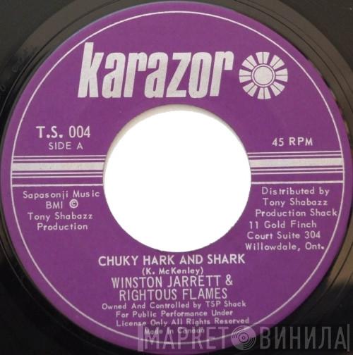 & Winston Jarrett  The Righteous Flames  - Chuky Hark And Shark