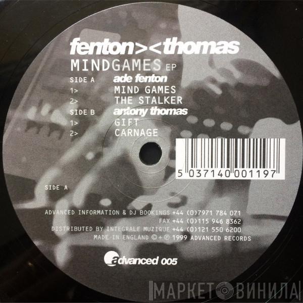 >< Ade Fenton  Tony Thomas  - Mindgames EP