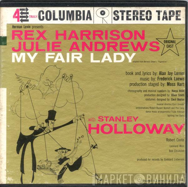 , "My Fair Lady" Original London Cast , Rex Harrison With Julie Andrews Book And Lyrics By Stanley Holloway Music By Alan Jay Lerner  Frederick Loewe  - My Fair Lady (Original Cast)