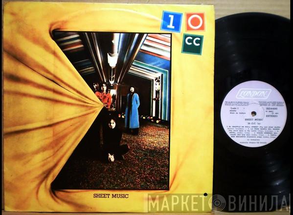  10cc  - Sheet Music