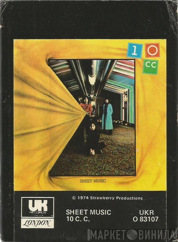  10cc  - Sheet Music