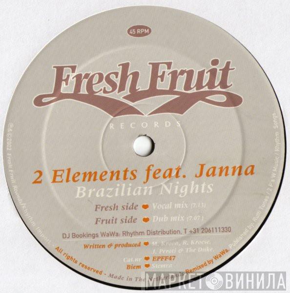 2 Elements , Janna - Brazilian Nights
