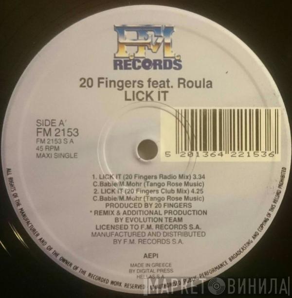  20 Fingers  - Lick It