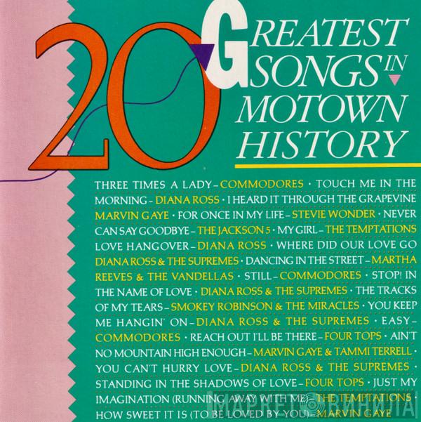  - 20 Greatest Songs In Motown History