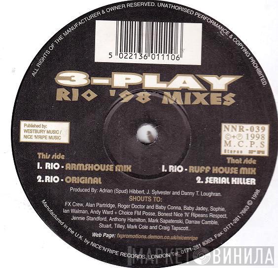 3-Play - Rio '98 Mixes