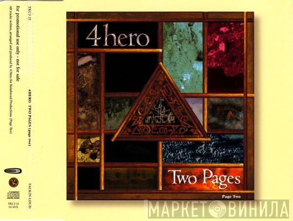 4 Hero - Two Pages (Page Two)