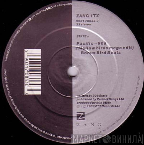  808 State  - Pacific ‎– 909 (Mellow Birds Mega Edit) + Bonus Bird Beats / Cobra Bora