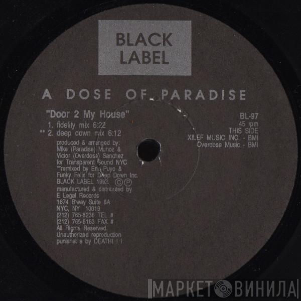 A Dose Of Paradise - Door 2 My House