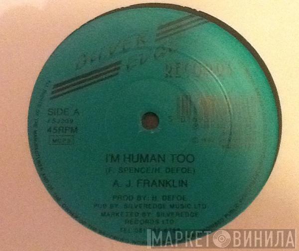 A.J. Franklin - I'm Human Too