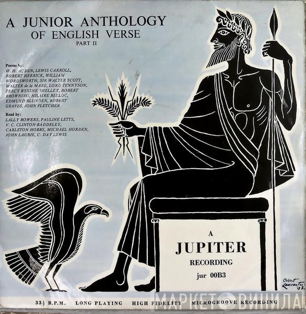  - A Junior Anthology Of English Verse Part II