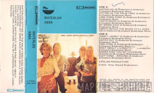 , ABBA  Björn & Benny, Agnetha & Anni-Frid  - Waterloo