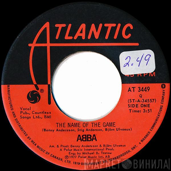  ABBA  - The Name Of The Game