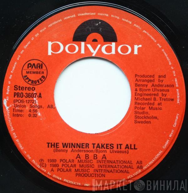  ABBA  - The Winner Takes It All