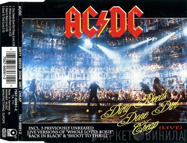  AC/DC  - Dirty Deeds Done Dirt Cheap (Live)