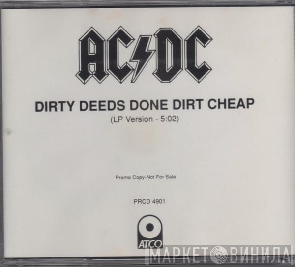 AC/DC  - Dirty Deeds Done Dirt Cheap (Live)