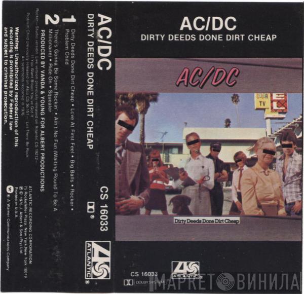  AC/DC  - Dirty Deeds Done Dirt Cheap
