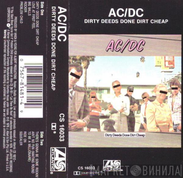  AC/DC  - Dirty Deeds Done Dirt Cheap
