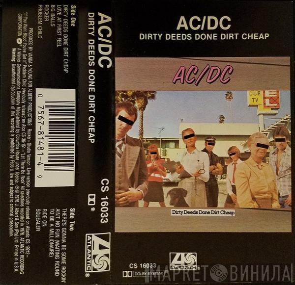  AC/DC  - Dirty Deeds Done Dirt Cheap