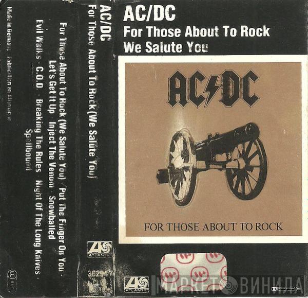  AC/DC  - For Those About To Rock (We Salute You)