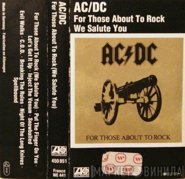  AC/DC  - For Those About To Rock We Salute You