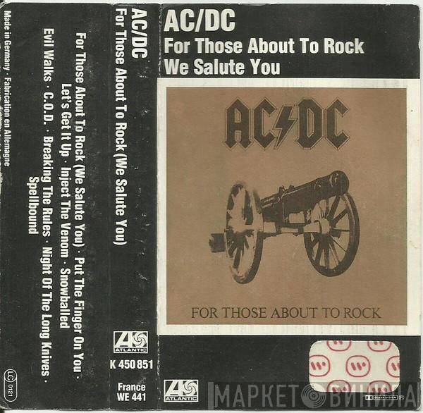  AC/DC  - For Those About To Rock We Salute You