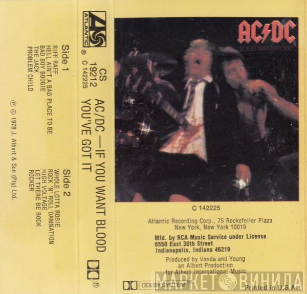  AC/DC  - If You Want Blood You've Got It