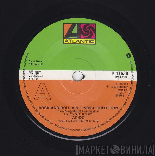 AC/DC - Rock And Roll Ain't Noise Pollution