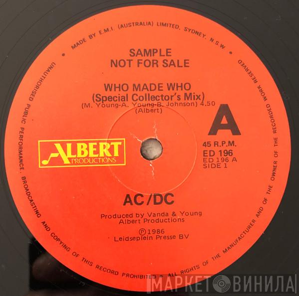  AC/DC  - Who Made Who (Special Collectors Mix)