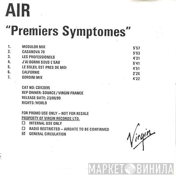  AIR  - Premiers Symptômes