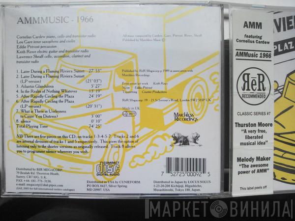  AMM  - AMMMusic 1966