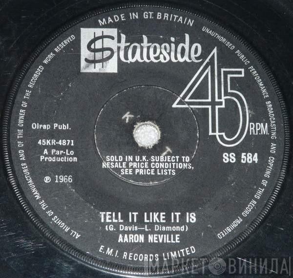 Aaron Neville  - Tell It Like It Is / Why Worry
