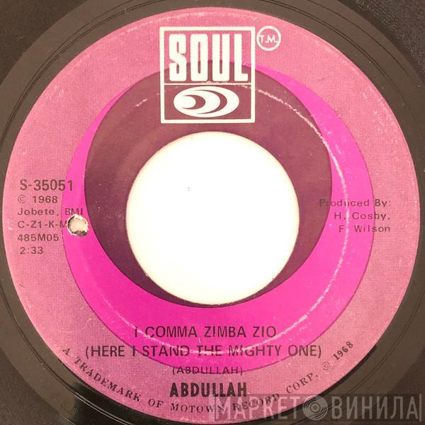 Abdullah  - I Comma Zimba Zio / Why Them, Why Me