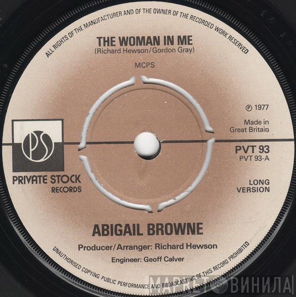 Abigail Browne  - The Woman In Me / Thoughts In Passing