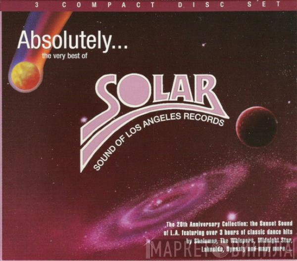  - Absolutely... The Very Best Of Solar