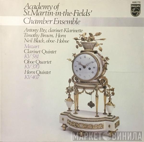 Academy Of St. Martin-in-the-Fields Chamber Ensemble, Antony Pay, Timothy Brown , Neil Black , Wolfgang Amadeus Mozart - Clarinet Quintet KV 581 / Oboe Quartet KV 370 / Horn Quintet KV 407