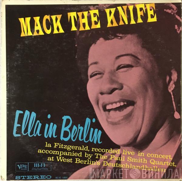 Accompanied By Ella Fitzgerald  Paul Smith Quartet  - Mack The Knife Ella In Berlin