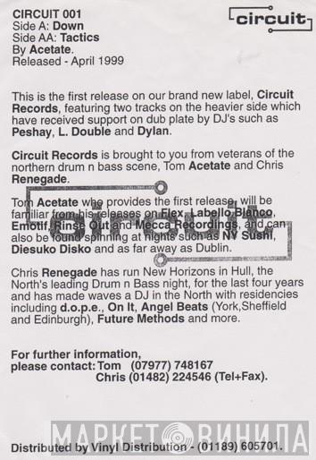 Acetate - Down / Tactics