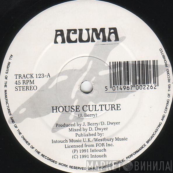 Acuma - House Culture / Dance Ecstasy