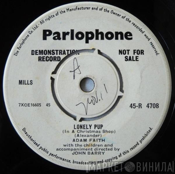  Adam Faith  - Lonely Pup / Greenfinger