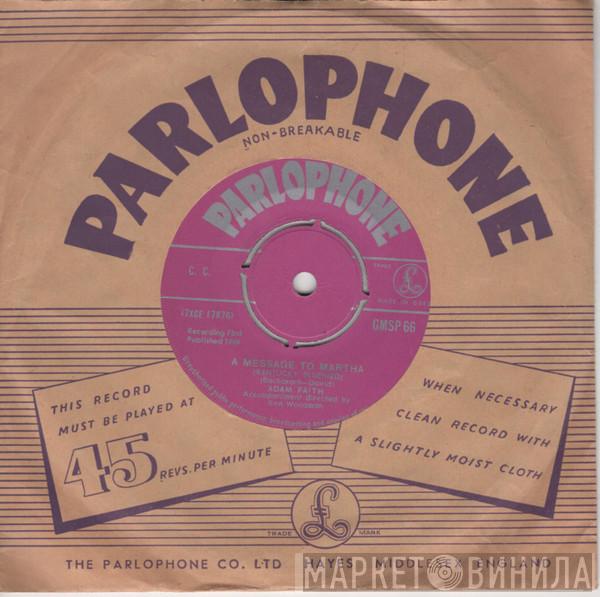  Adam Faith  - A Message To Martha