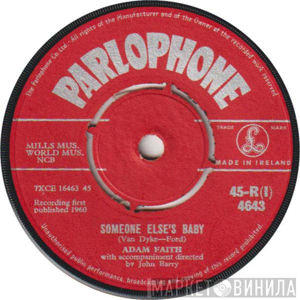  Adam Faith  - Someone Else's Baby