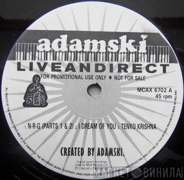 Adamski - Liveandirect
