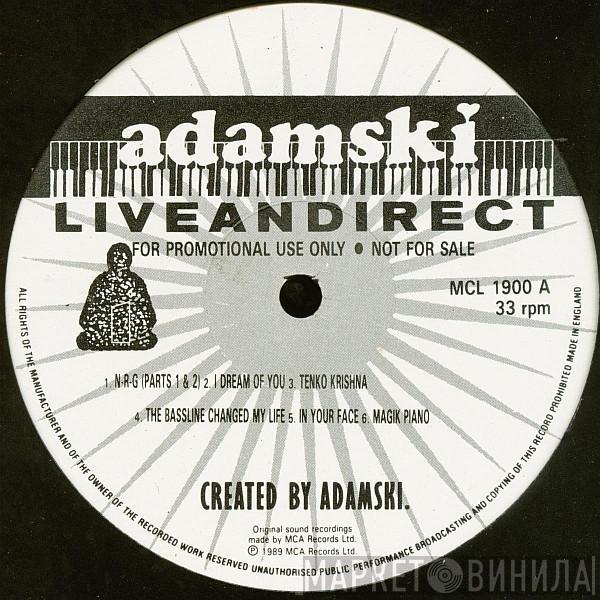  Adamski  - Liveandirect