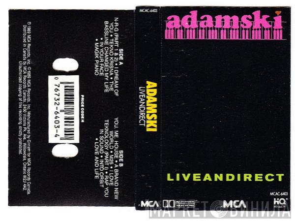  Adamski  - Liveandirect