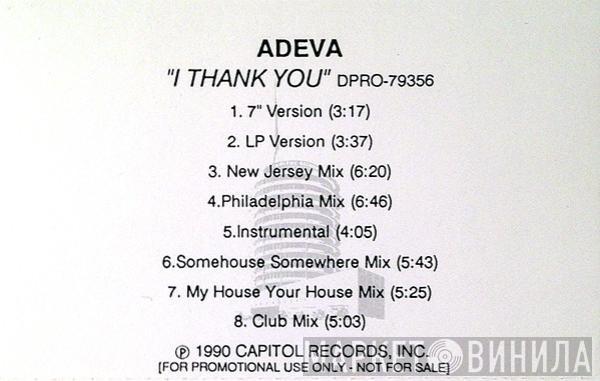  Adeva  - I Thank You