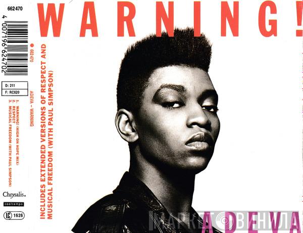  Adeva  - Warning!