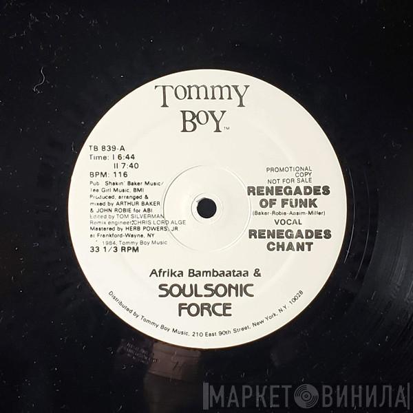  Afrika Bambaataa & Soulsonic Force  - Renegades Of Funk