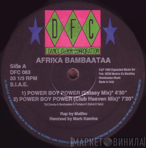 Afrika Bambaataa - Power Boy Power / Save The World