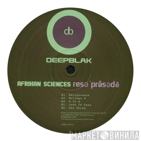 Afrikan Sciences - Reciprocity